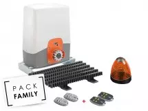 Pack Family Basic coulissant, Access 3 safety + 2 télécommandes supp, Access 3 safety + 2 télécommandes supp