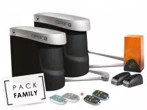 Pack Family Premium battant, OPEN 2 comfort + 2 télécommandes supp, OPEN 2 comfort + 2 télécommandes supp