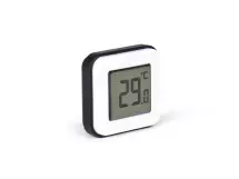 Thermomètre digital, DigiThermo Magnet blanc/noir, DigiThermo Magnet blanc/noir
