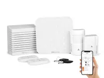 Reconditionné - Kit alarme sans fil connecté Wi-Fi et GSM 4G, KITALARM, KITALARM